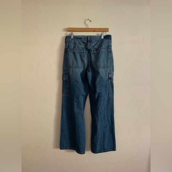 Hollister low rise baggy utility jeans - Picture 2 of 3